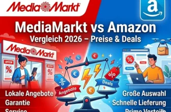 MediaMarkt vs Amazon: Vergleich 2026 – Preise & Deals