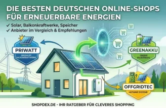 Die besten Online-Shops für Erneuerbare Energien (2027)