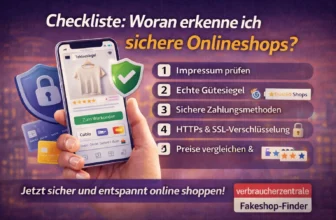 Checkliste: Woran erkenne ich sichere Onlineshops?