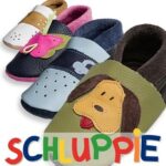 Die echten Schluppie Leder Krabbelschuhe